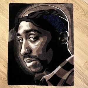 Tupac Shakur Graphic Rug